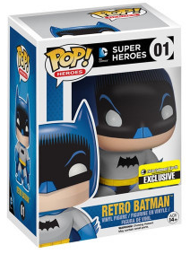 POP! Heroes: 01 DC Super Heroes, Batman (Retro) Exclusive