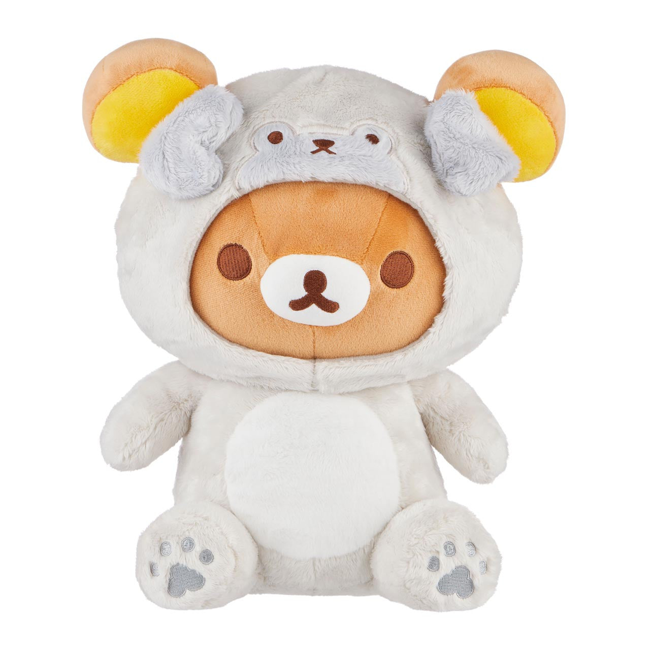 San-X Rilakkuma Original Sitting Pug Costume Plush - Medium