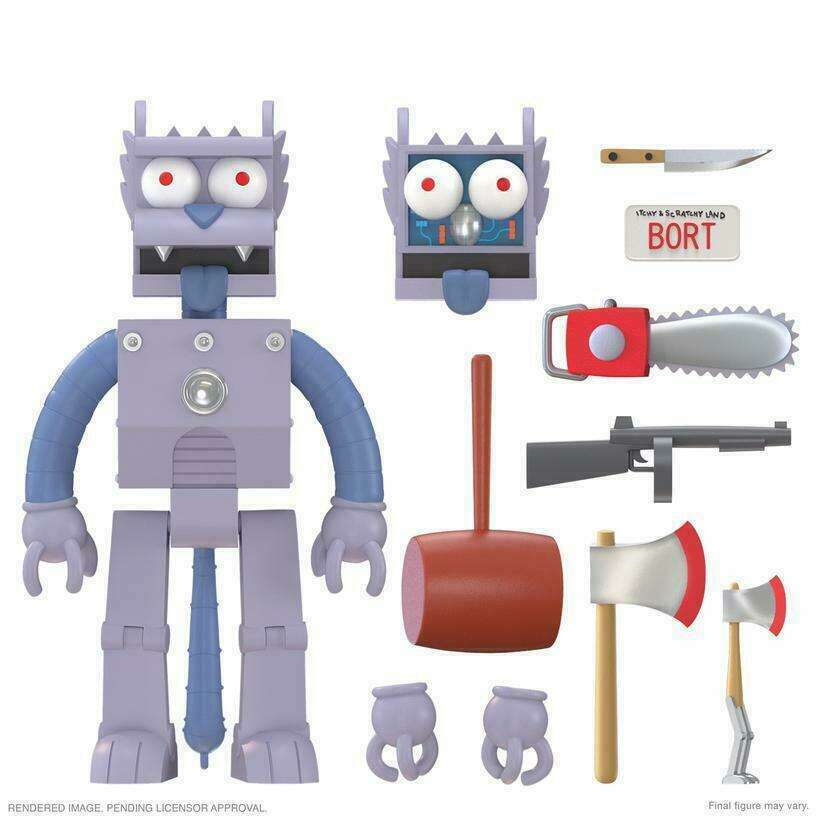 Super7: Ultimates (The Simpsons), Robot Scratchy