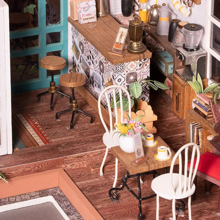 Rolife: Simon's Coffee Shop DIY Miniature Dollhouse Kit