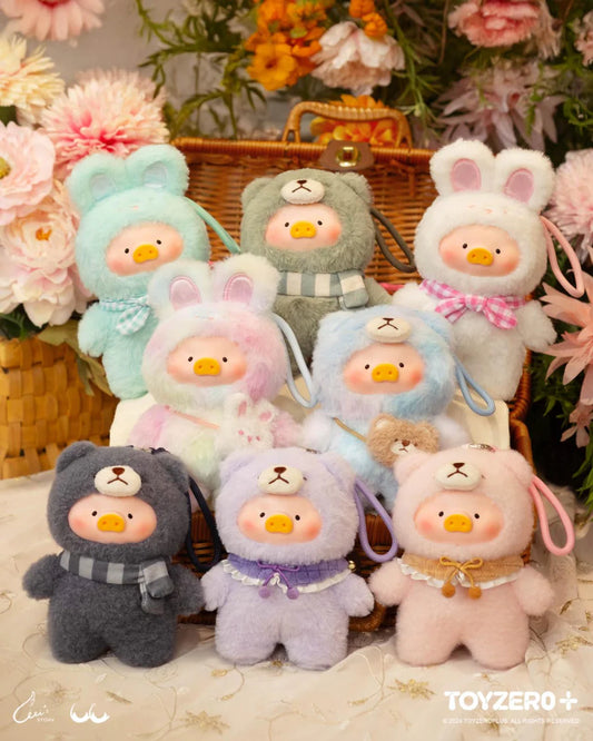 LuLu the Piggy – Joyful Time Series PVC Plush Keychain Blind Box (1 Blind Box)