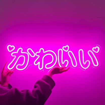 „Kawaii“ Neonlicht