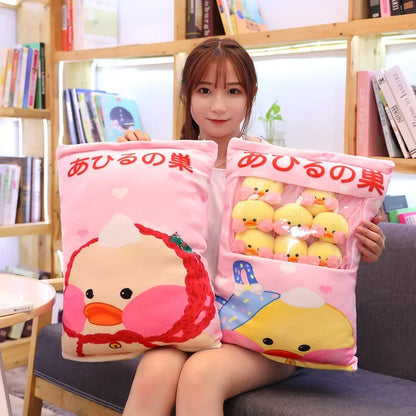 Ducky Plushies in a Pillow