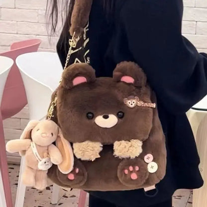 Plush Teddy Bear Bag