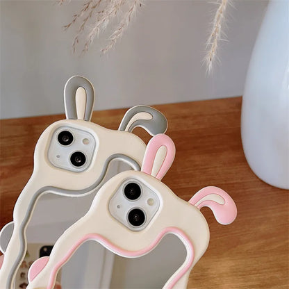 Mirror Bunny iPhone Case