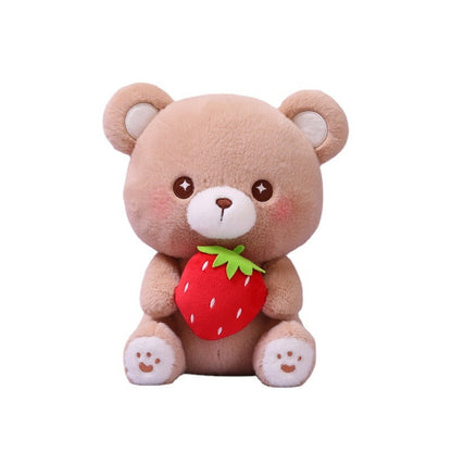 Strawberry Bear and Bunny Plushies