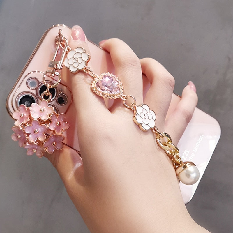 Gem and Flower Pendant Phone Case – Super Anime Store Gem and Flower Pendant Phone Case – Super Anime Store