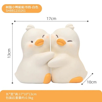 Adorable Duck Book Ends