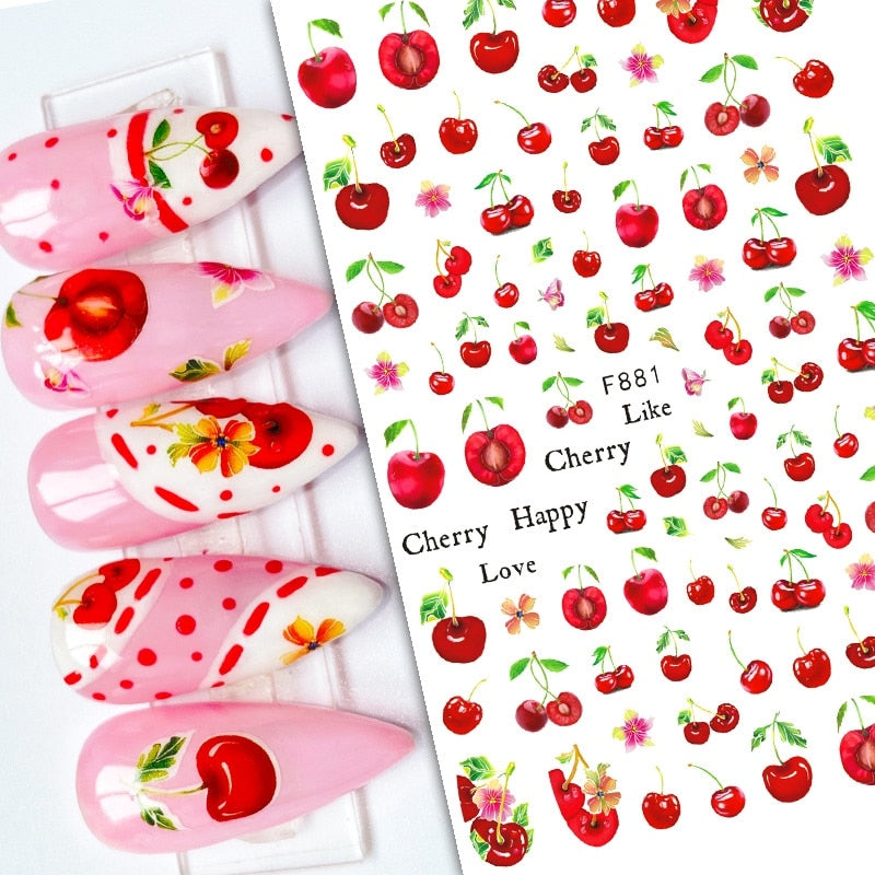 Nail Art Fruit Decals