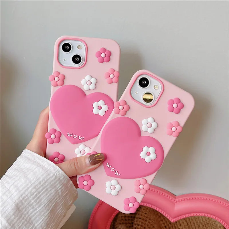 Sakura Heart iPhone Case