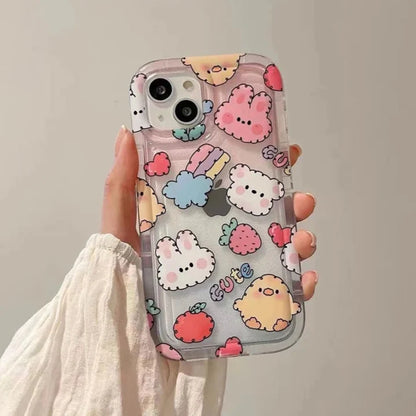 Kawaii Strawberry Bunny Samsung Case