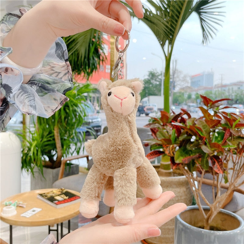 Alpaca Plushie Keychains