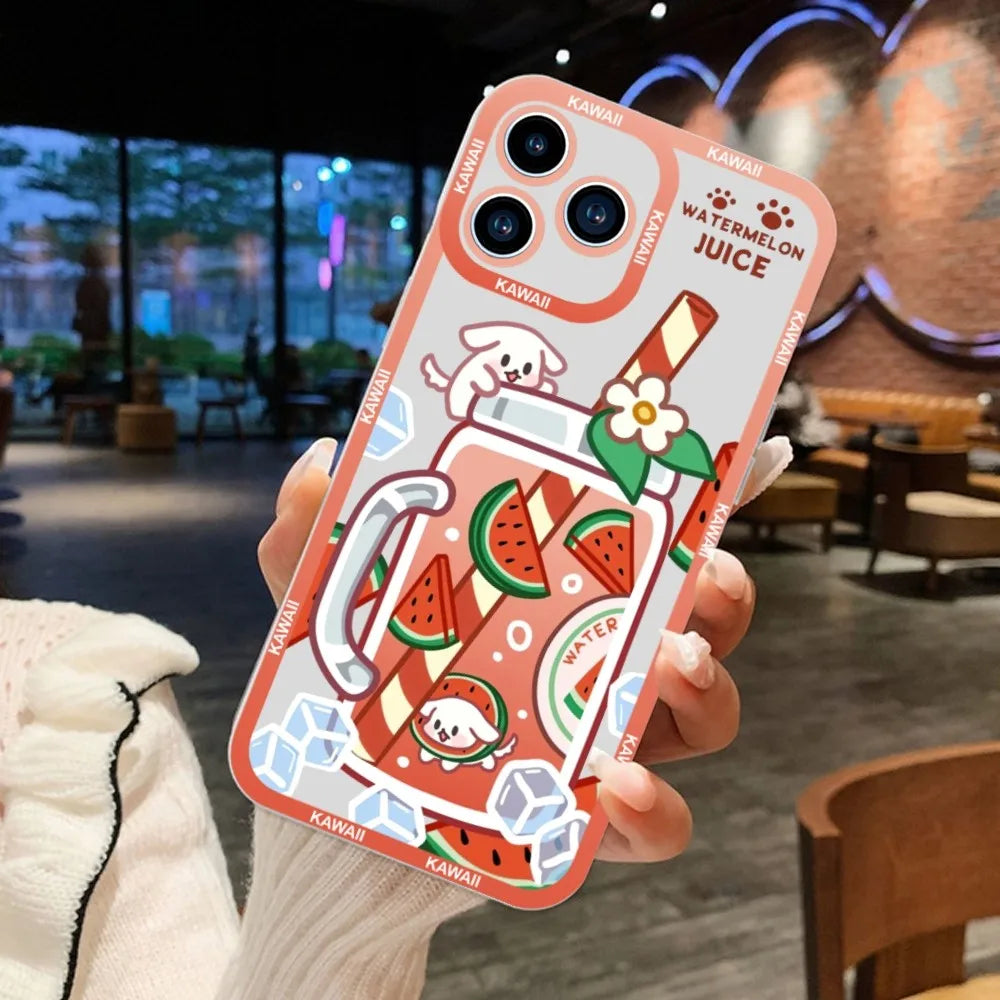 Kawaii Drinks iPhone Case