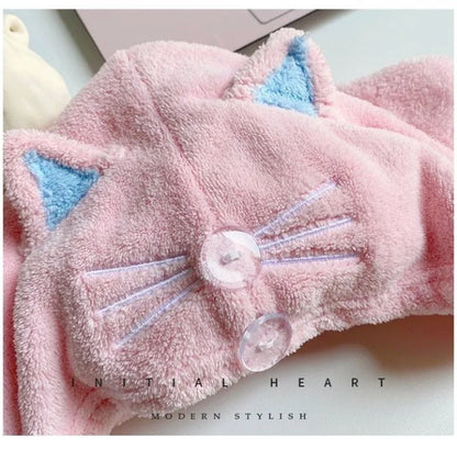 Kawaii Cat Ears Hair Towel