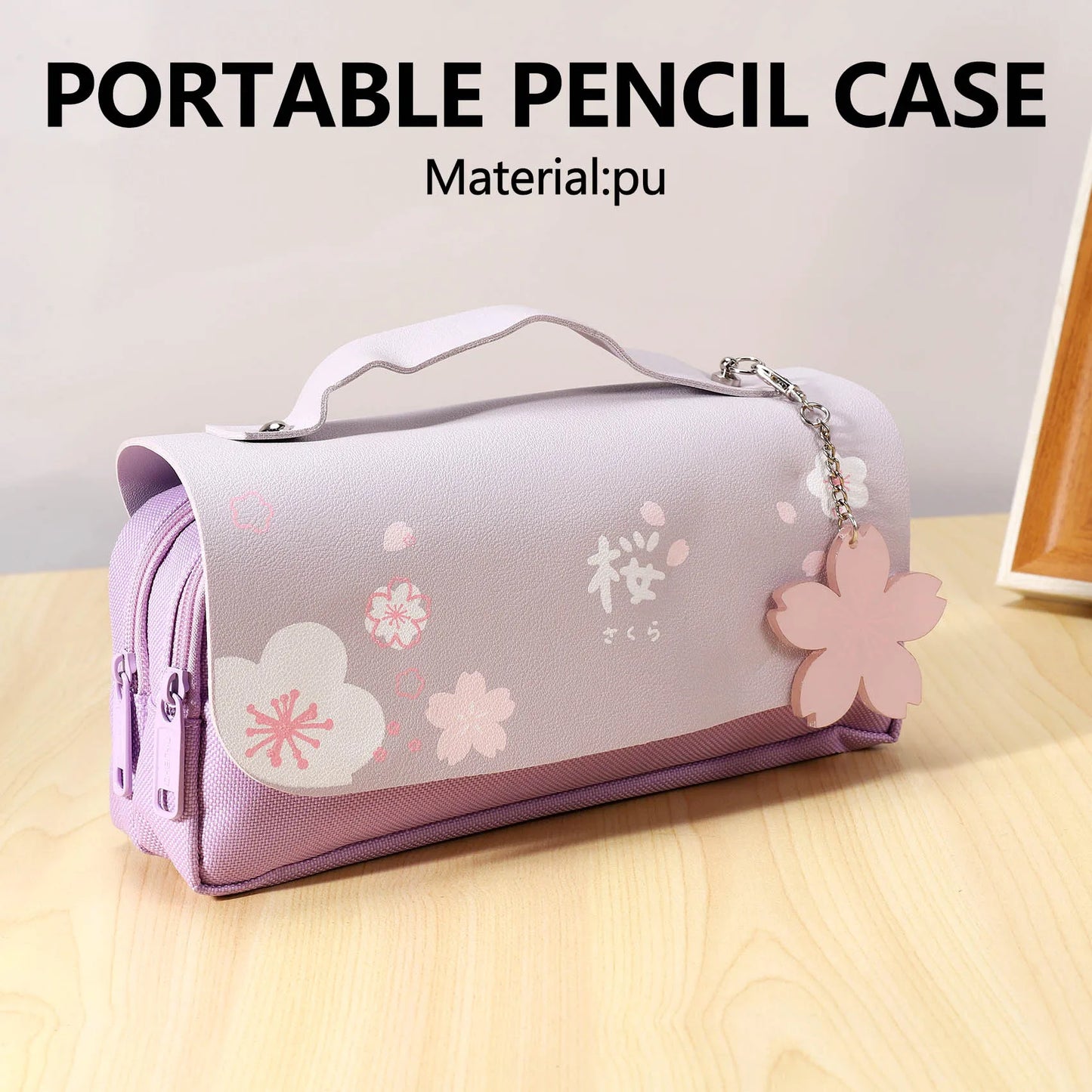 Cherry Blossom Pencil Case