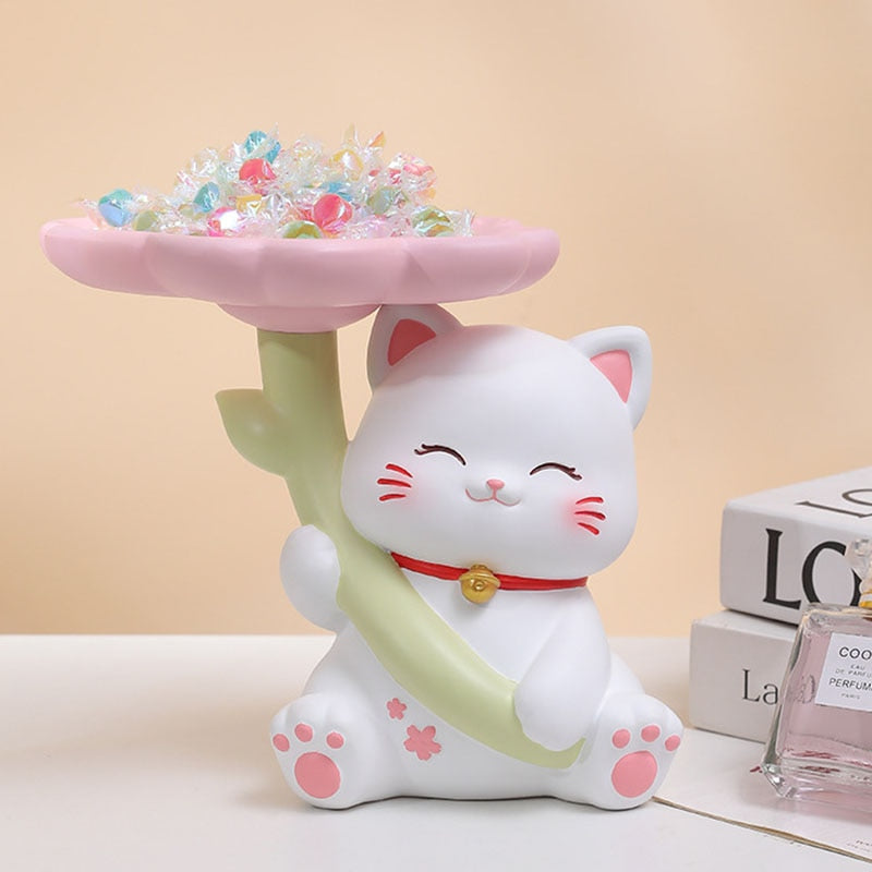 Flower Umbrella Cat Storage Stand