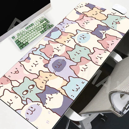 Crowded Cats Desk Pad