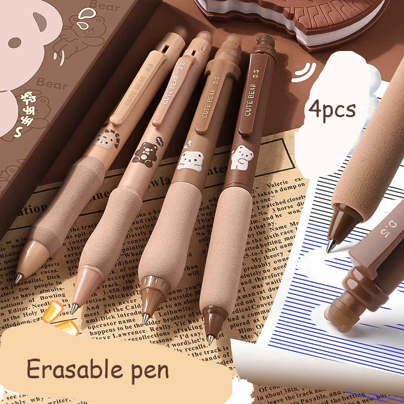 Cute Bear Soft Grip Pens