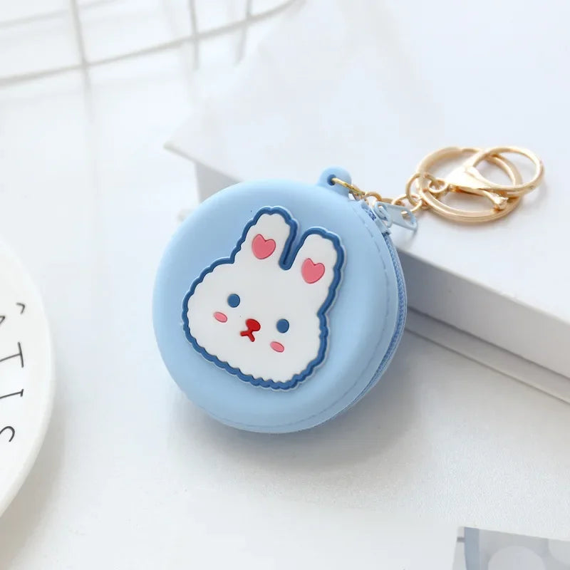 Round Silicone Coin Purses