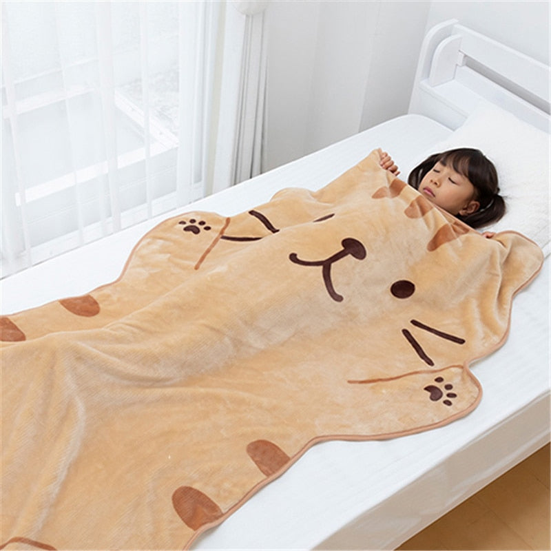 Neko Flannel Blanket