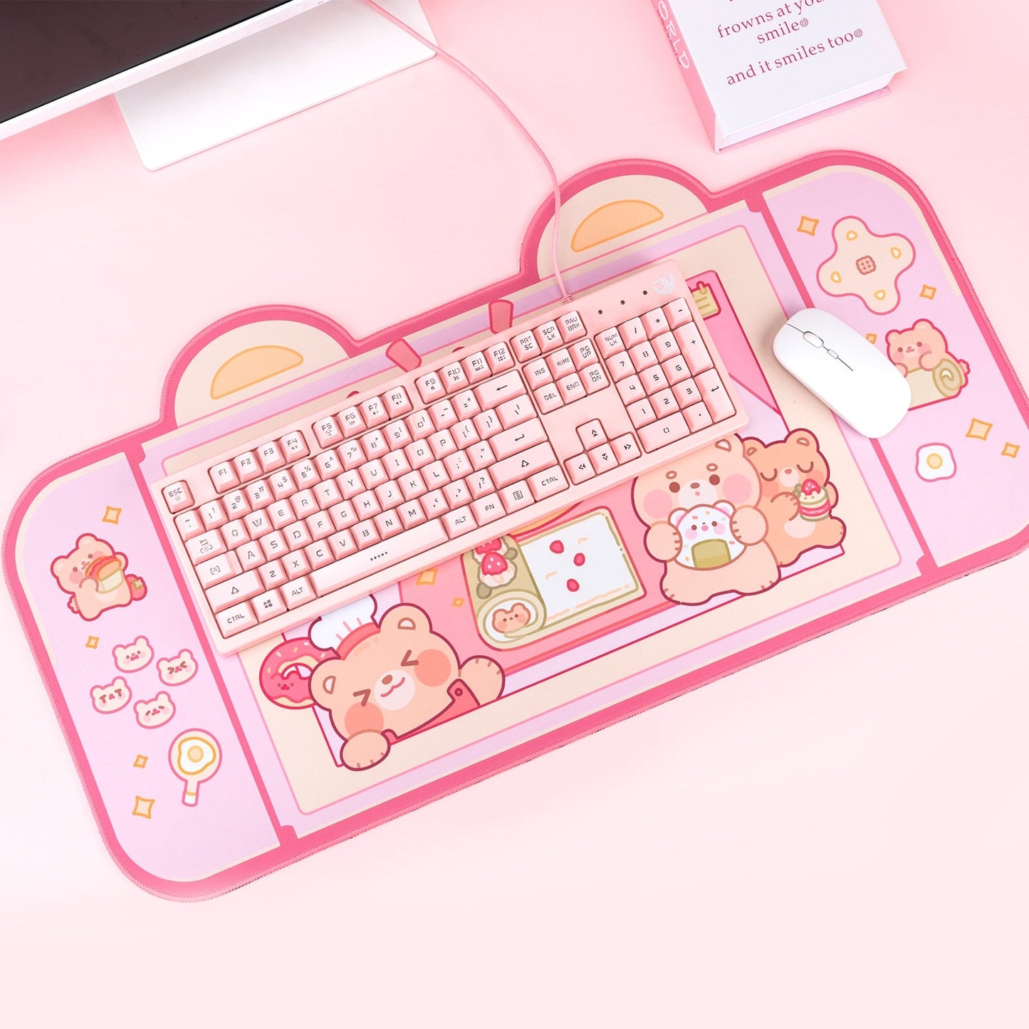 Cute Bear Desk Pad