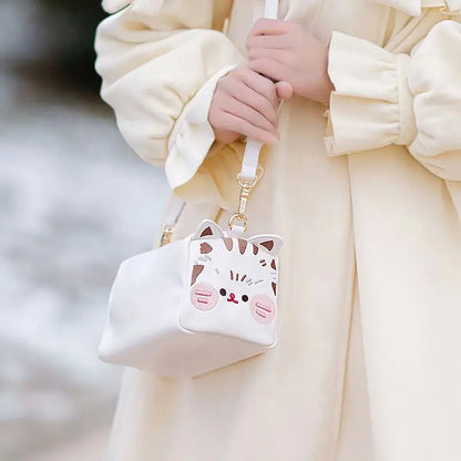 Cute Cat Loaf Crossbody Bags