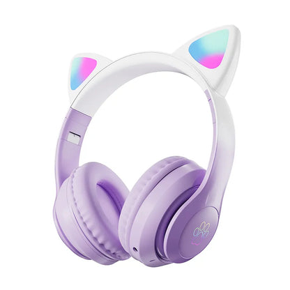 Cat Ears Gaming-Headset mit LED-Leuchten