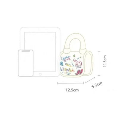 Cute Graffiti Tote Bag