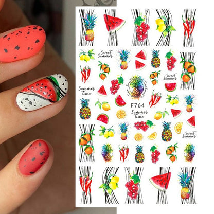 Nail Art Fruit Decals