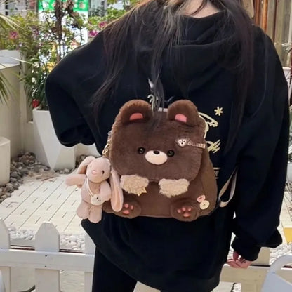 Plush Teddy Bear Bag