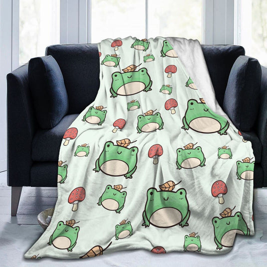 Flannel Frog Blankets
