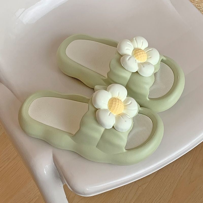 Comfy Flower Slippers