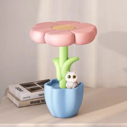 Flower Cat Side Table