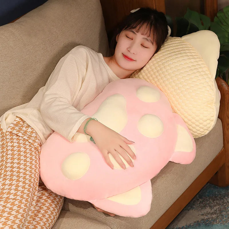 Giant Cat Paw Pillows