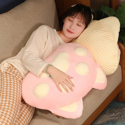 Giant Cat Paw Pillows