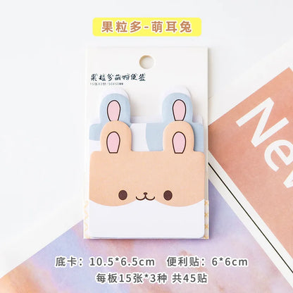 Kawaii Animal Sticky Notes