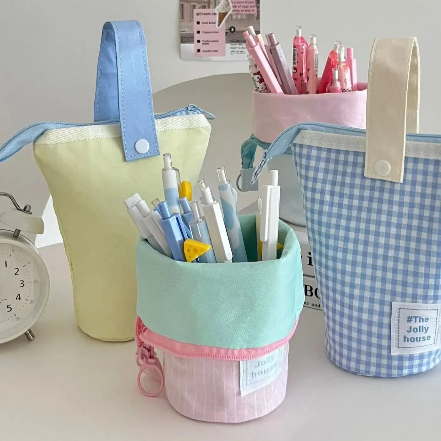 Cute Pastel Pencil Bags