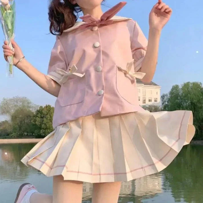Pink Bunny Sailor Uniform Outfit
