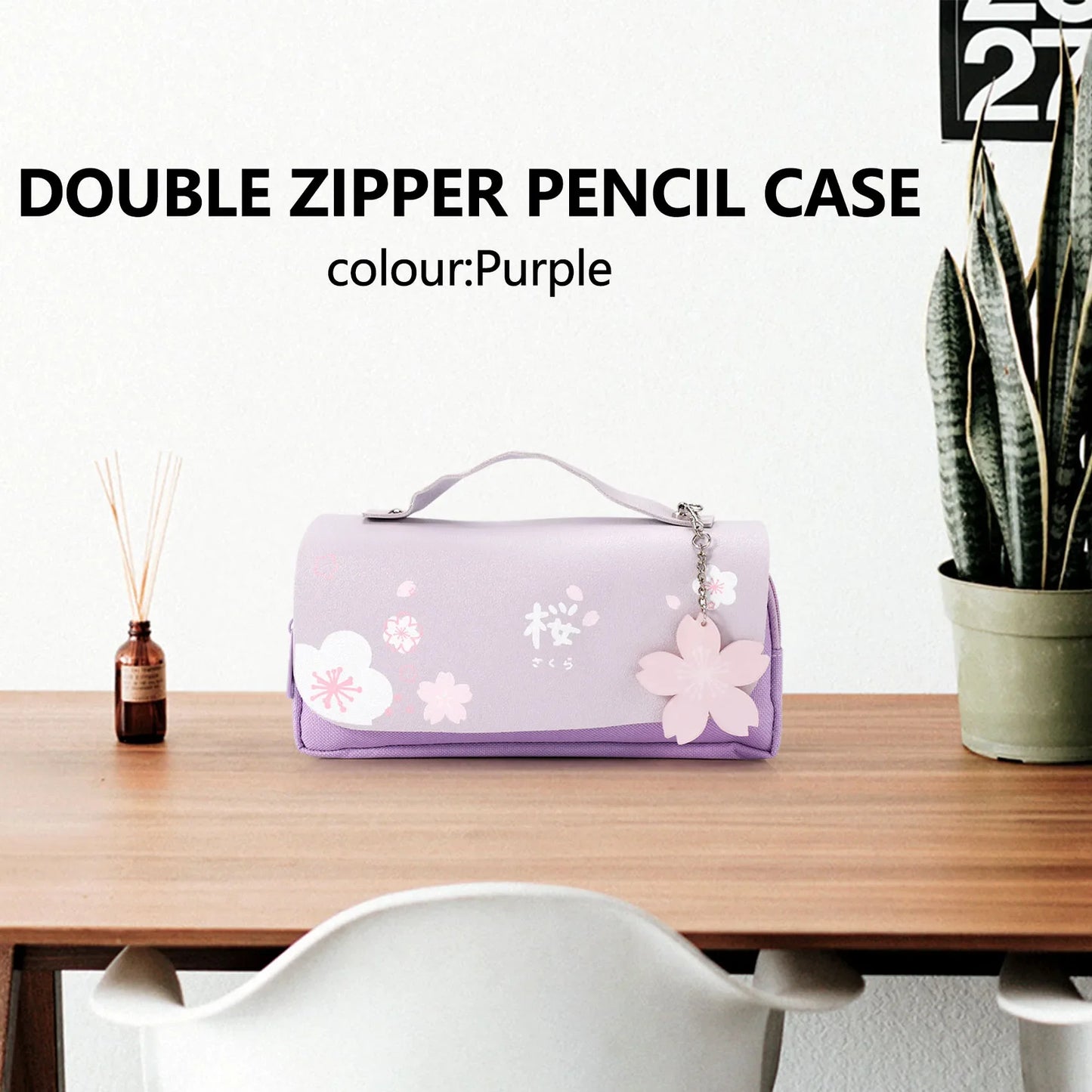 Cherry Blossom Pencil Case