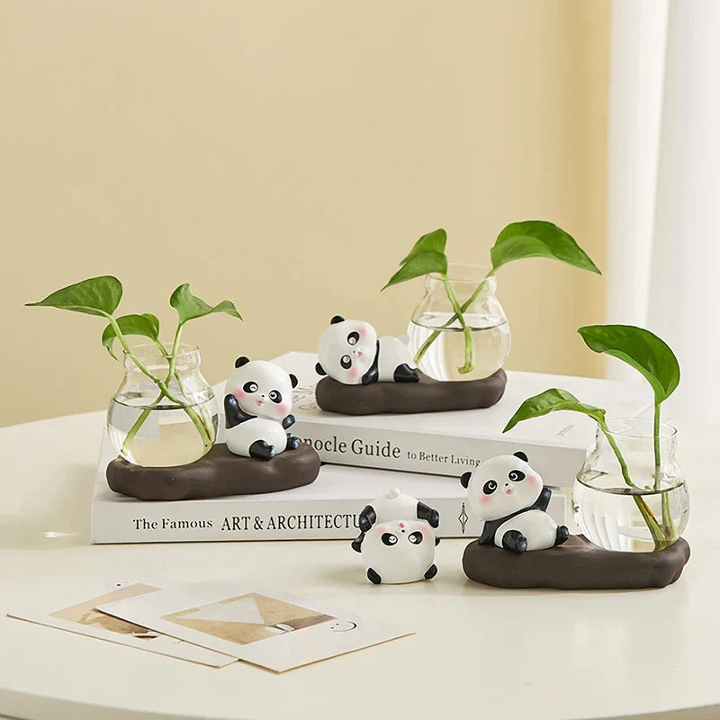 Kawaii Panda Flower Pots