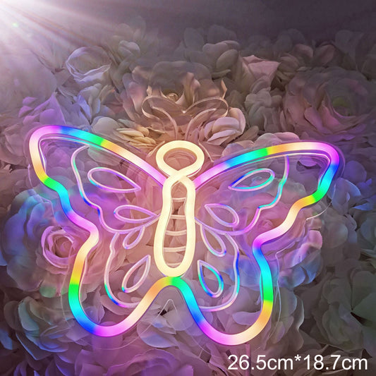 Schmetterlings-LED-Neonlicht
