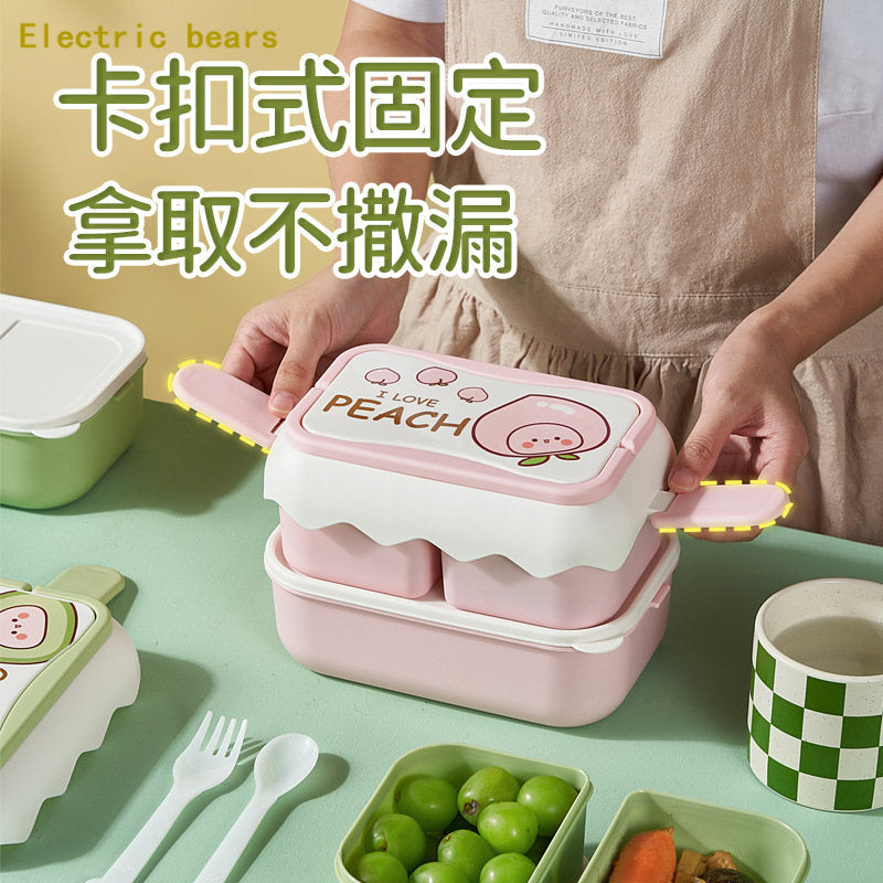 Peach Bento Box