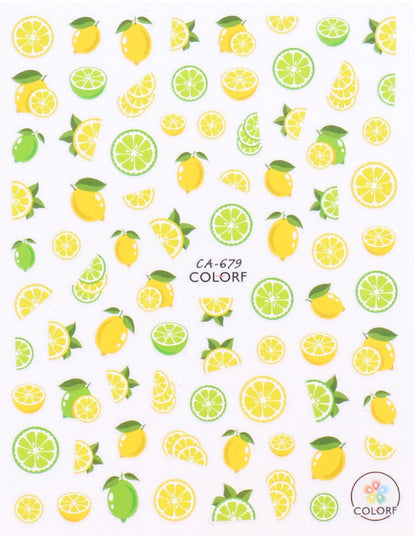 Nail Art Fruit Decals