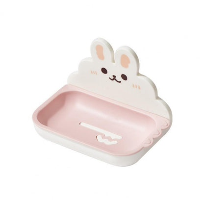 Pink Bunny Soap Holder