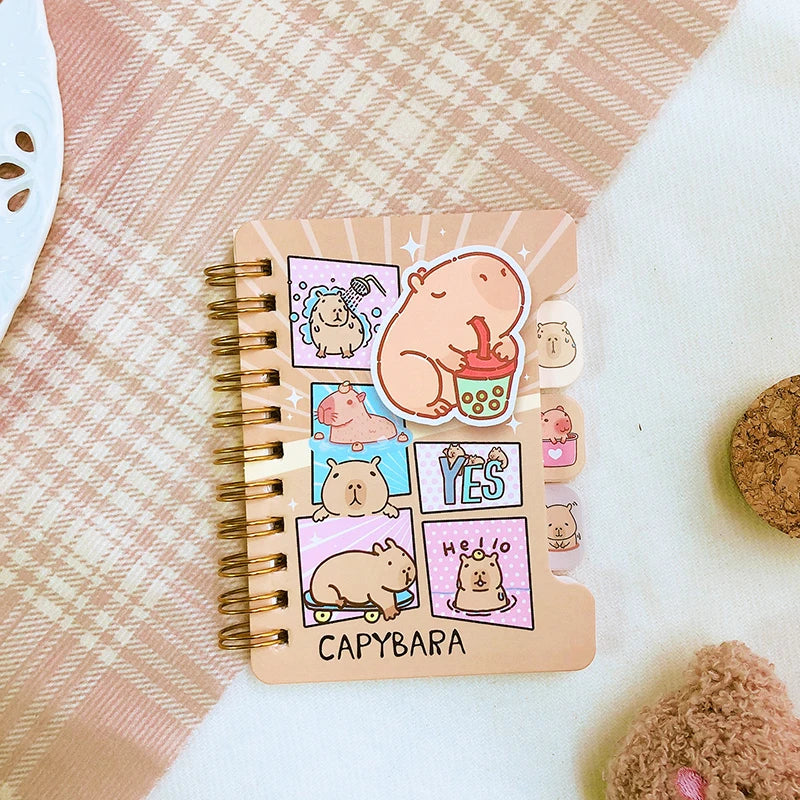 Cute Capybara Mini Notebooks