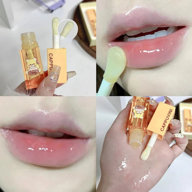 Honey Bear Lip Oil & Lip Mask