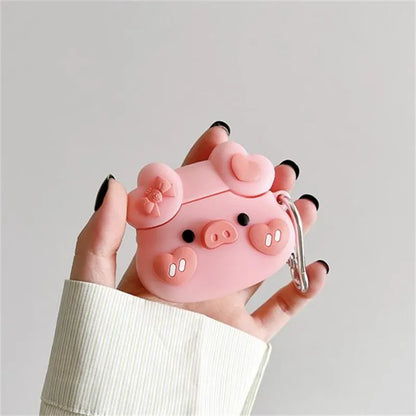 Cute Pig AirPods Case