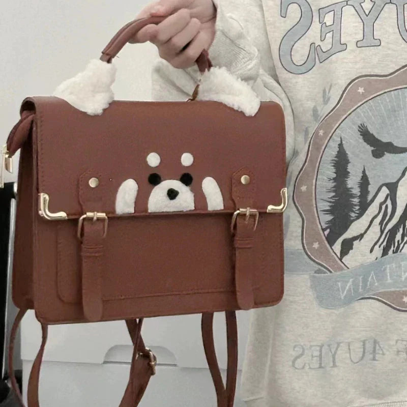 Red Panda Crossbody Bag