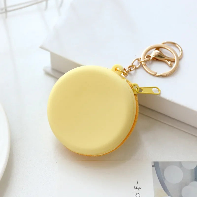 Round Silicone Coin Purses