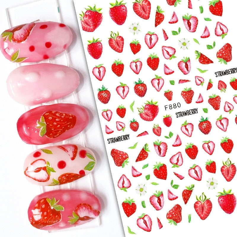 Nail Art Fruit Decals